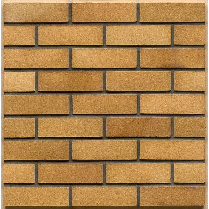 Кирпич клинкерный Muhr 01 EG Niederlausitzer Gelb Edelglanz готик, 240х90х40 мм